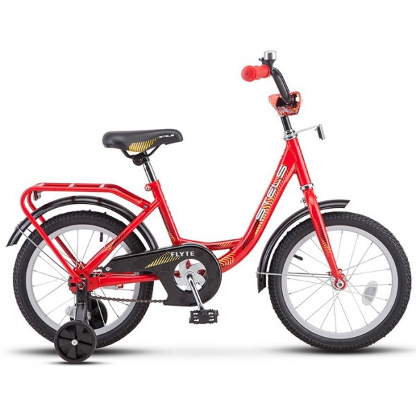 Велосипед двухколесный 16 Flyte 11 черный/красный Z011 /STELS/
