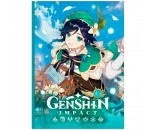 Книга 978-5-353-10408-7 Genshin Impact на каждый день с наклейками (зеленый)
