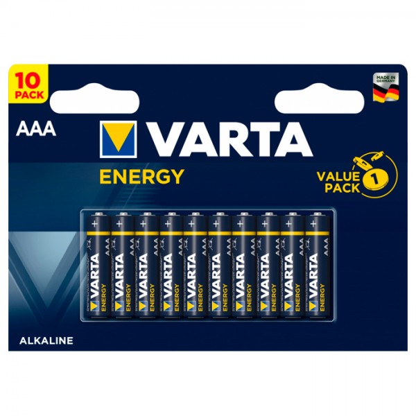 Элемент питания LR 3 Varta Energy 8+2xBL / цена за 1 шт /
