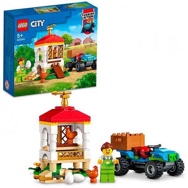 Конструктор LEGO 60344 CITY Курятник