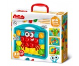 Мозаика для малышей в чемодане  Краб  d4.5/33 эл Baby Toys 04102
