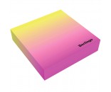 Блок для записей Berlingo Radiance 8,5*8,5*2см, розовый/желтый, 200л. 298603