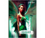 Скетчбук 467-0-159-07988-0 Gatto Rosso. Angel Sketchbook. Angel in Green