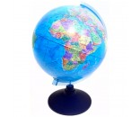 Глобус Земли политический 250 мм с подсветкой от батареек Классик Евро Ве012500255