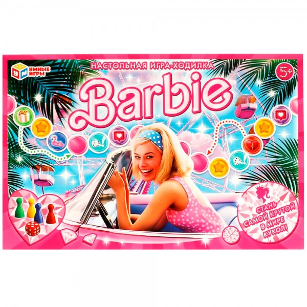 Игра Умка Barbie. Ходилка 4660254400504