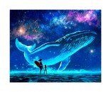 Набор для творчества Роспись по холсту Созвездие кита 40*50см ХК-6877