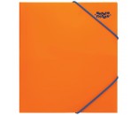 Папка для тетрадей на резинке Мульти-Пульти, А5, 500мкм, оранжевая 326556