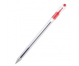Ручка шарик красная 0,5мм MunHwa Option 063645