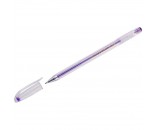 Ручка гелевая Hi-Jell Metallic фиолетовая металлик, 0,7мм 001967