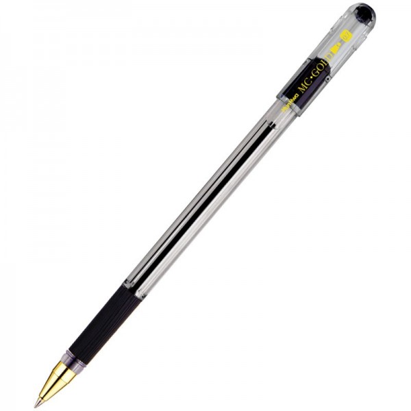 Ручка шарик черная MunHwa MC Gold 0,7мм BMC07-01